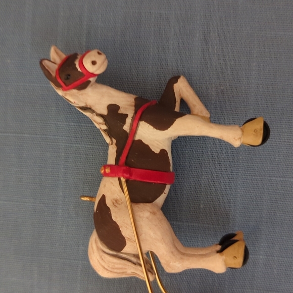 Hallmark Keepsake Christmas Ornament A Pony For Christmas 2007 Series - Picture 6 of 7